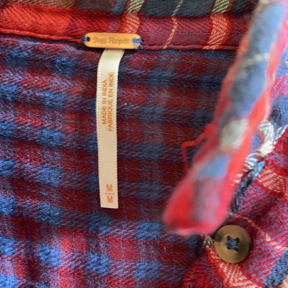 Free People One of the Guys  Oversized Buttondown - Picture 9 of 12